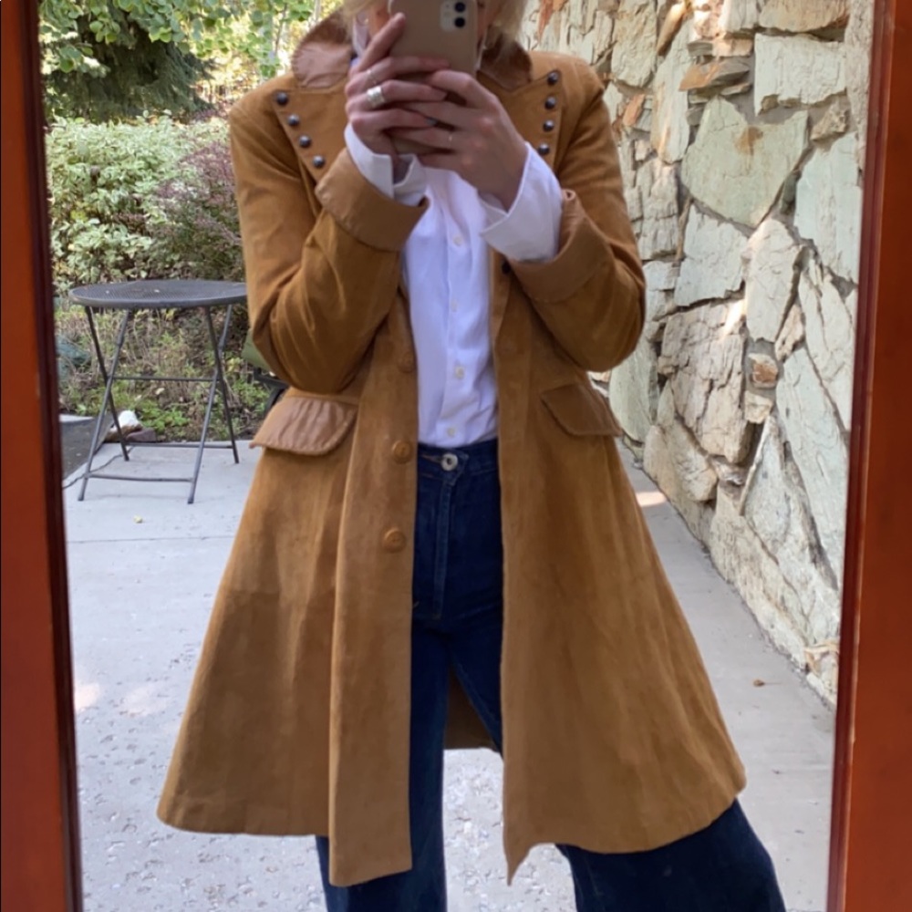 Scully - Vintage Camel Suede Jacket - image 5